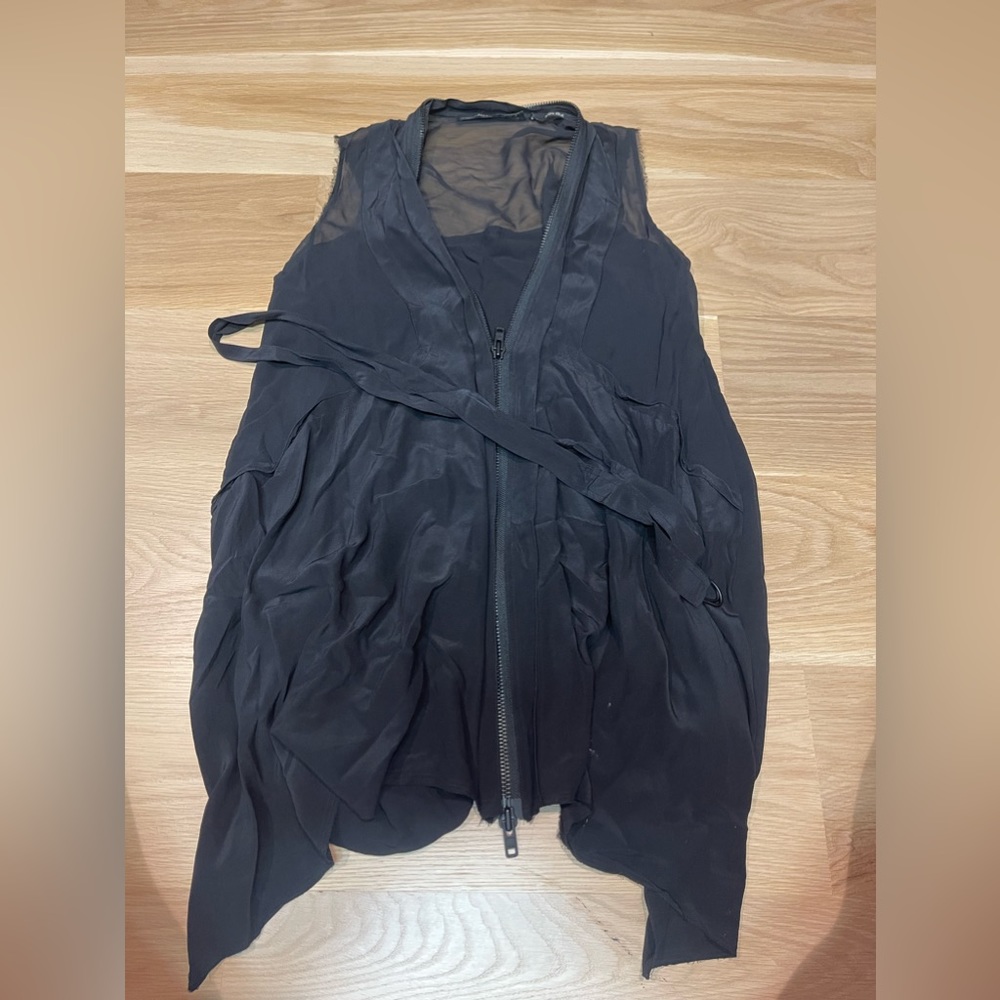 AllSaints Silk Mini Dress women’s size 6 100% silk